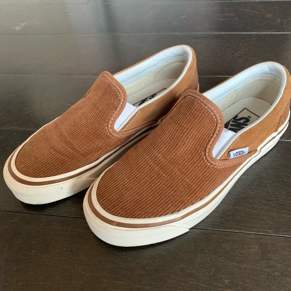 corduroy slip on vans